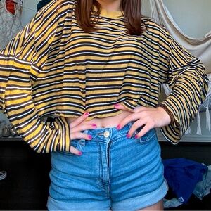 Yellow Urban Outfitters top, size M